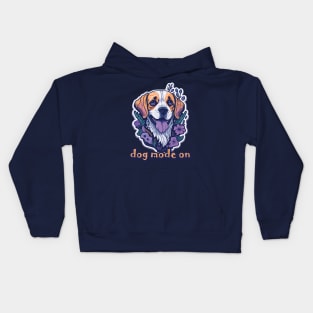 Dog Mode On Kids Hoodie